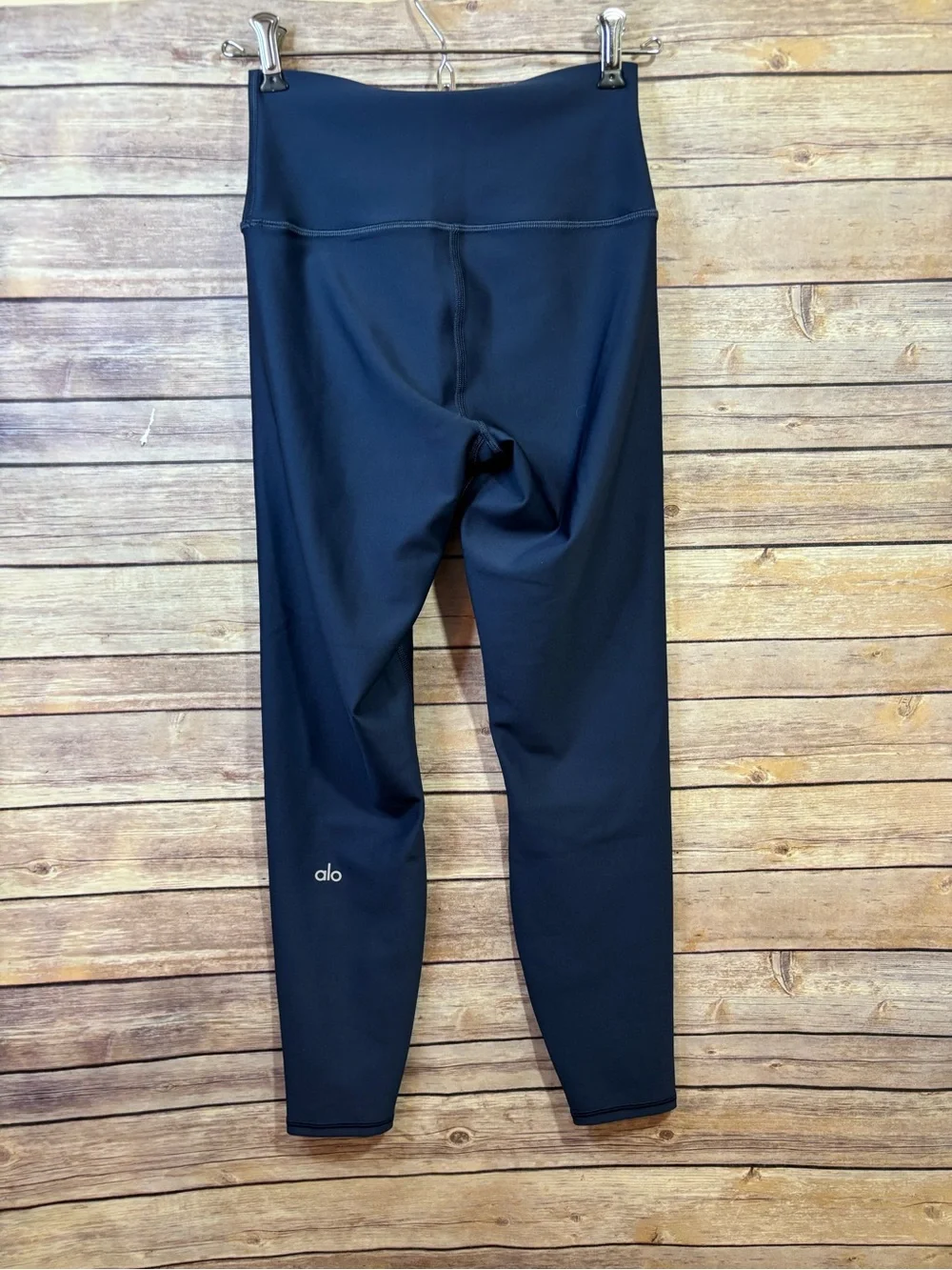 ALO Yoga Navy 7/8 High-Waist Airlift Sculpting Leggings Size Small